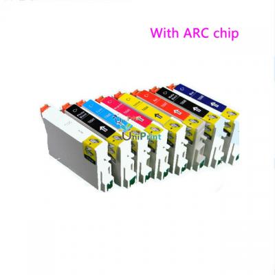 Ink Cartridge for EPSON R800 R1800 PRINTER with chip full ink T0540 T0...