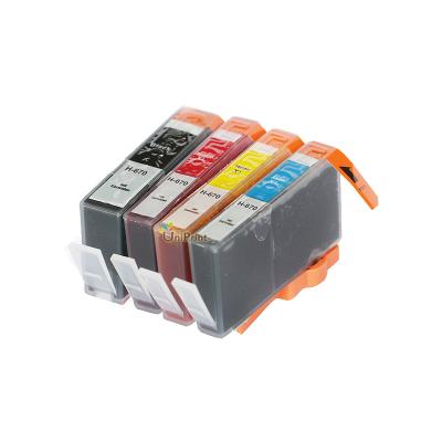 Compatible ink cartridge for hp 670 XL for HP deskjet 3525 4615 4625 5...