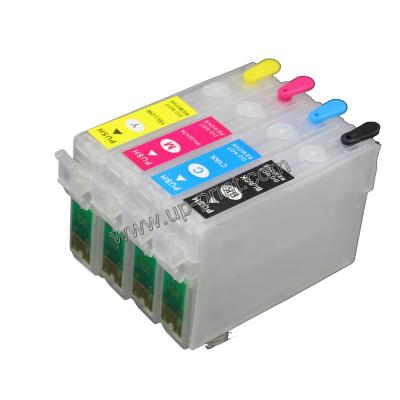 T0711 Refillable Ink Cartridge for Epson Office STYLUS OFFICE B40W, BX...