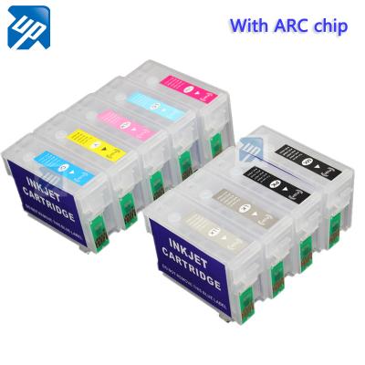 T7601-T7609 refillable ink cartridges for Epson P600 with ARC chips
