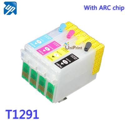 T1291-T1294 Refillable ink cartridges for Epson SX525WD SX620FW BX525W...