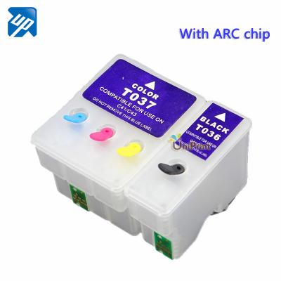 T036 T037 Refillable ink cartridges for Epson C42/C44/C46 printer with...