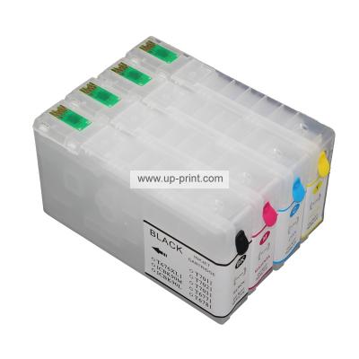 T676XL1 -T676XL4 refillable ink cartridge For EPSON Workforce pro WP-4...