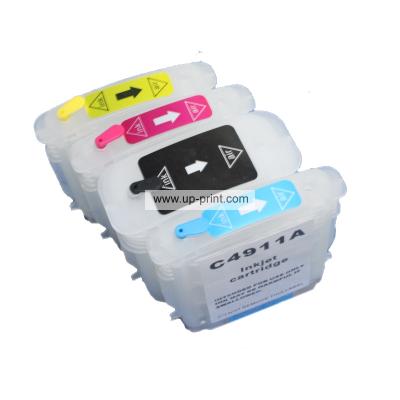 HP 10 HP 11(C4844A C4836A C4837A C4838A) Refillable Ink cartridges for...