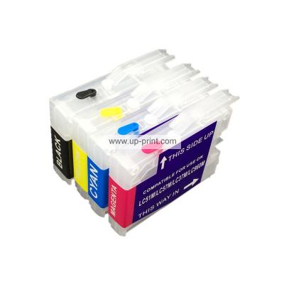 LC37 LC960 LC1000 Refillable Ink Cartridges for Brother MFC240CN/440CN...