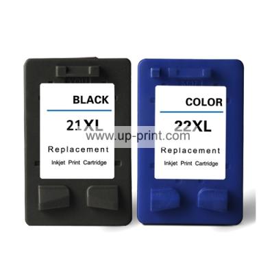 Remanufactured ink cartridge for HP 21 22 XL