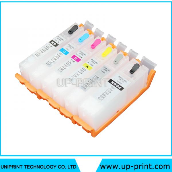 PGI-550  CLI-551GY Refillable Ink Cartridges  for Canon MG6350 MG7150 ...